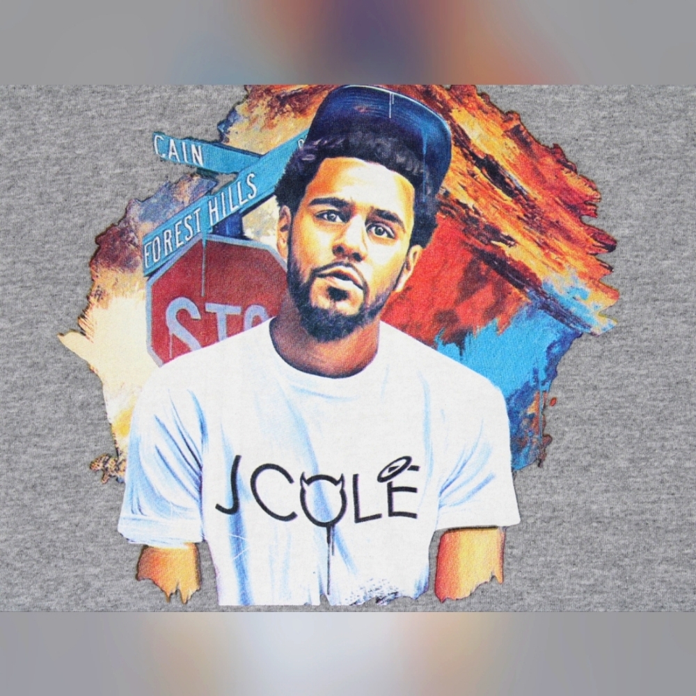 J. Cole Graphic Tee – Juniors/Men’s Size Small - Picture 2 of 2